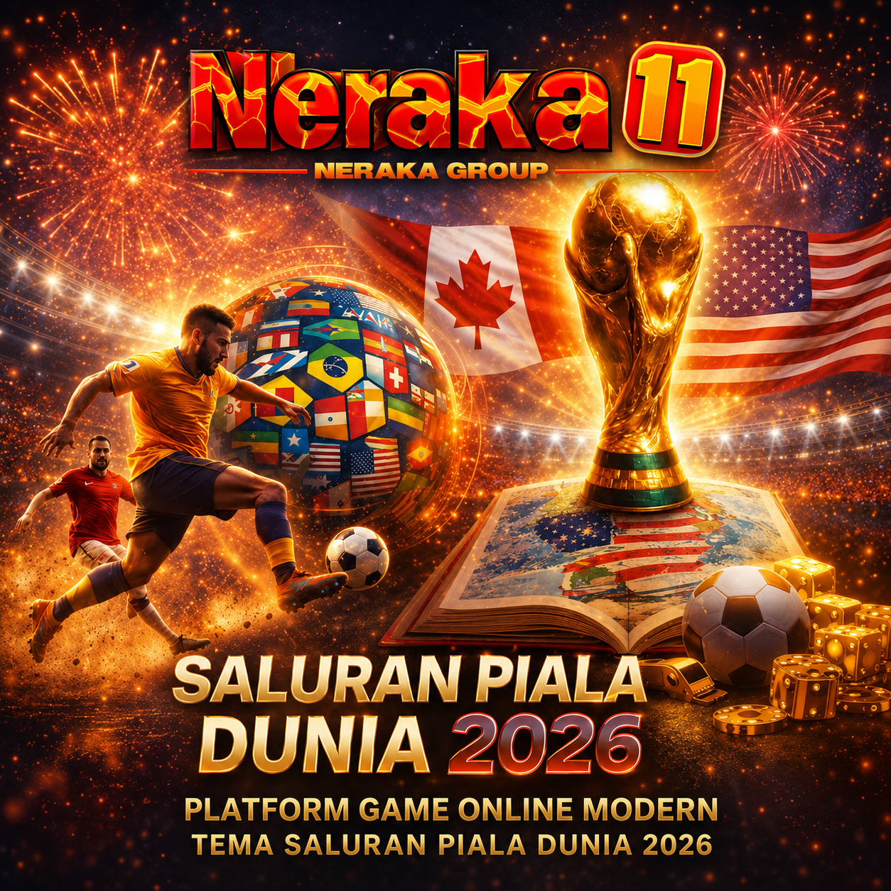 NERAKA11 | Platform Game Online Modern Tema Saluran Piala Dunia Top 1 Se Asia 2026